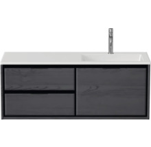 Skrinka pod umývadlo s dvomi zásuvkami, umývadlom a batériou