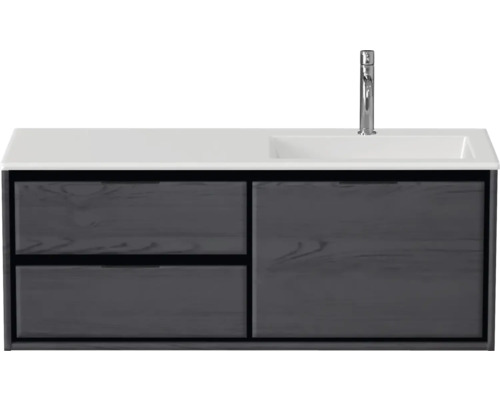 Skrinka pod umývadlo s dvomi zásuvkami, umývadlom a batériou