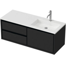 Skrinka pod umývadlo s umývadlom a dvoma zásuvkami