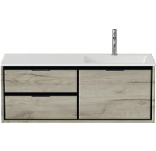 Skrinka pod umývadlo s dvoma zásuvkami a umývadlom