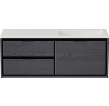 Skrinka pod umývadlo so zásuvkami a umývadlom na dosku