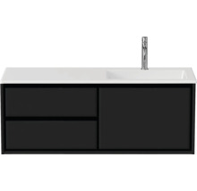 Skrinka pod umývadlo s dvoma zásuvkami, jednými dverami, umývadlom a batériou