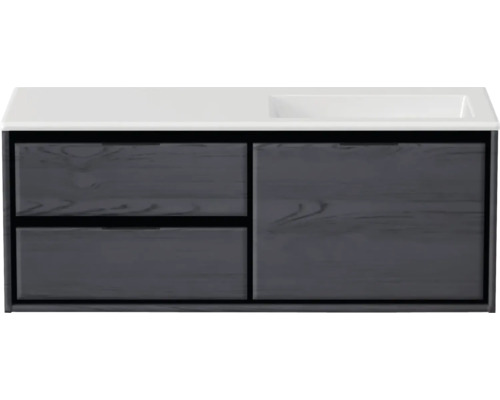 Skrinka pod umývadlo so zásuvkami a umývadlom