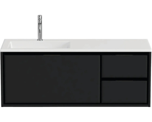 Umývadlo s umývadlovou skrinkou, armatúrou a zásuvkami