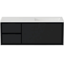 Skrinka pod umývadlo s dvoma zásuvkami a jednými dverami