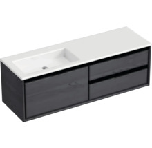 Skrinka pod umývadlo s umývadlom a zásuvkami