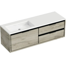 Skrinka pod umývadlo s dvomi zásuvkami a umývadlom