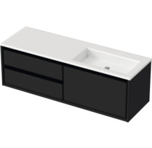 Skrinka pod umývadlo s dvomi zásuvkami a umývadlom