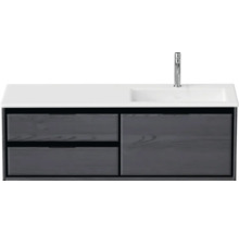 Skrinka pod umývadlo s umývadlom a dvoma zásuvkami