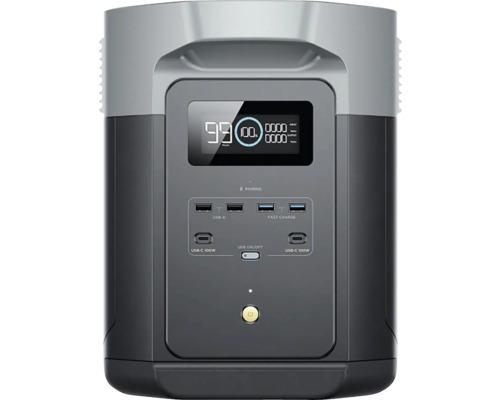 Prenosná napájacia stanica s USB portami a displejom