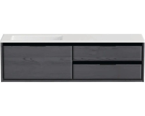 Skrinka pod umývadlo so zásuvkami a umývadlom