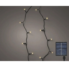 Solárna svetelná reťaz s luminiscenčnými diódami