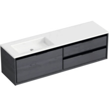 Skrinka pod umývadlo s dvomi zásuvkami a umývadlom