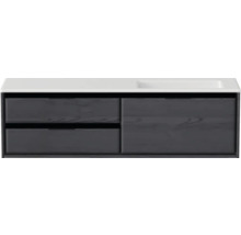 Skrinka pod umývadlo s dvoma zásuvkami a umývadlom