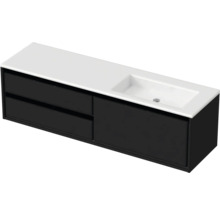 Umývadlo so skrinkou, dve zásuvky a zapustené umývadlo