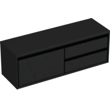 Závesná skrinka so zásuvkami a dvierkami