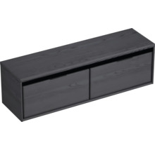 Závesná skrinka pod umývadlo s dvoma zásuvkami