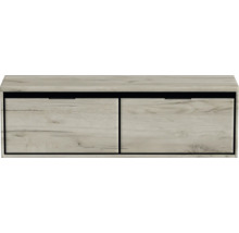 Závesná skrinka na topánky s dvomi výklopnými dverami