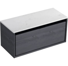 Skrinka pod umývadlo s jednou zásuvkou a pracovnou doskou