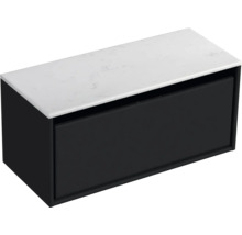 Závesná skrinka pod umývadlo so zásuvkou a umývadlovou doskou