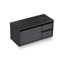 Skrinka pod umývadlo so zásuvkami a kamennou doskou