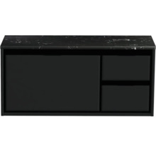 Skrinka pod umývadlo s jednými dvierkami a dvoma zásuvkami