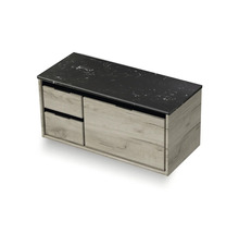 Skrinka pod umývadlo so zásuvkami a policou