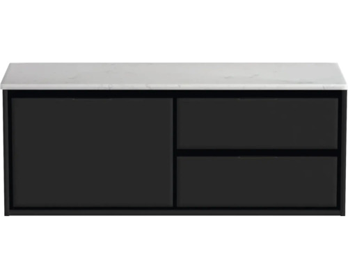 Skrinka pod umývadlo so zásuvkami a doskou