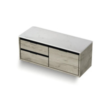 Skrinka pod umývadlo so zásuvkami a odkladacou plochou