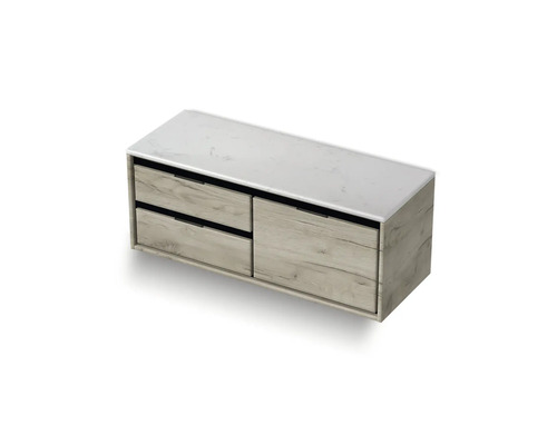 Skrinka pod umývadlo so zásuvkami a odkladacou plochou