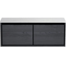 Skrinka pod umývadlo s dvomi dvierkami a doskou