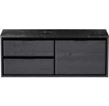 Skrinka pod umývadlo s dvoma zásuvkami a jednými dvierkami