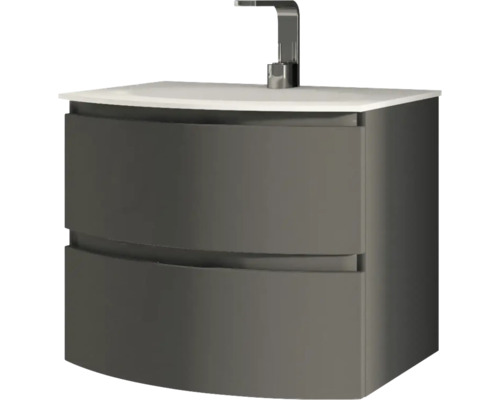 Skrinka pod umývadlo s dvoma zásuvkami a batériou