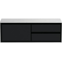 Skrinka pod umývadlo so zásuvkami a policou