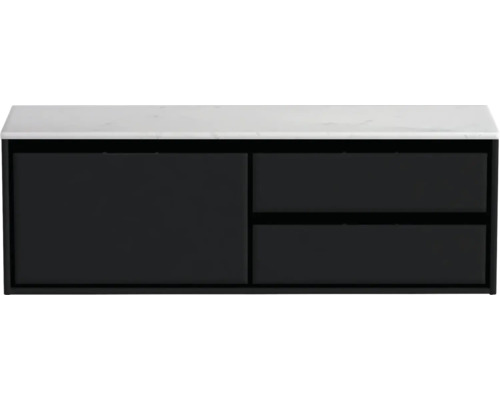 Skrinka pod umývadlo so zásuvkami a policou