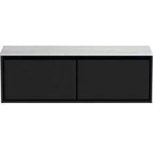 Skrinka pod umývadlo s dvomi dvierkami a doskou umývadla