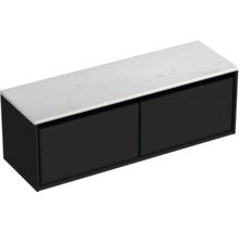 Skrinka pod umývadlo s dvoma zásuvkami a umývadlovou doskou