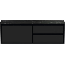 Skrinka pod umývadlo s dvoma zásuvkami a jednou dvierkami