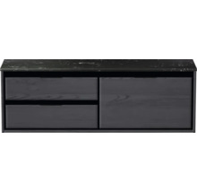 Skrinka pod umývadlo s dvomi zásuvkami a jednými dvierkami