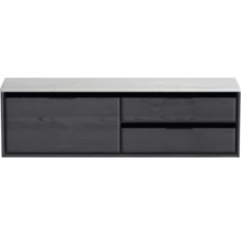 Skrinka pod umývadlo so zásuvkami a policou