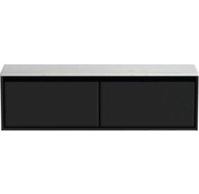 Skrinka pod umývadlo s dvomi dvierkami a policou