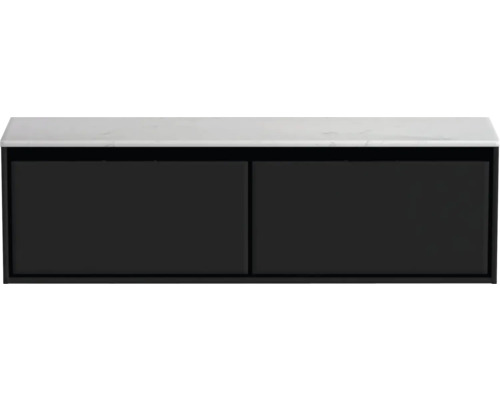 Skrinka pod umývadlo s dvomi dvierkami a policou