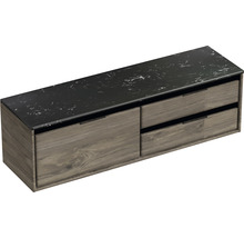 Skrinka pod umývadlo so štyrmi zásuvkami a krycou doskou