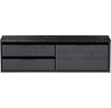 Skrinka pod umývadlo s dvomi zásuvkami a odkladacou plochou