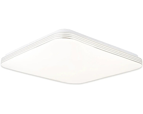 Štvorcové stropné svietidlo z plastu