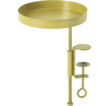 Príchytný stolík z kovu