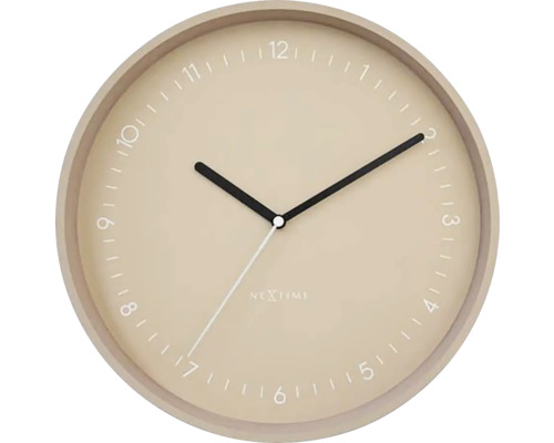 Nástenné hodiny NeXtime Berlin Ø30 cm ružové