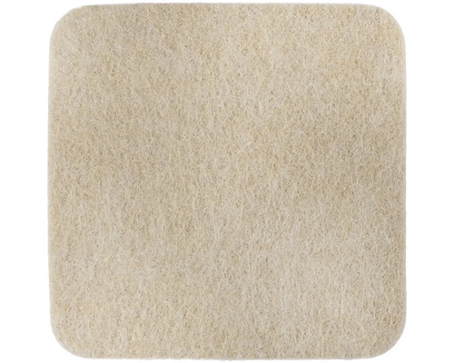 Štvorcový nábytkový klzák z plsti