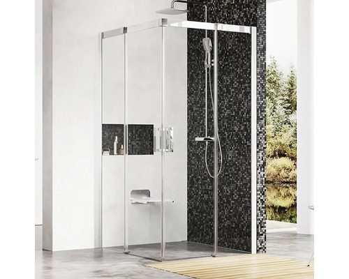 Sprchový kút s rohovým vstupom Matrix MSRV4 90 x 90 cm LESK+TRANSPARENT 1WV77C00Z1