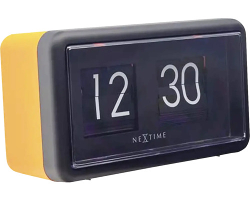 Stolové hodiny Nextime s vyklápacím zobrazením číslic